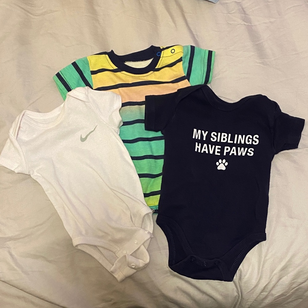 Assorted Short Sleeve Onesies